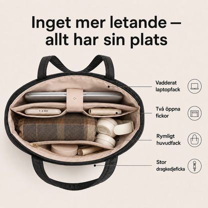 VELORA Organiserad vardagsväska