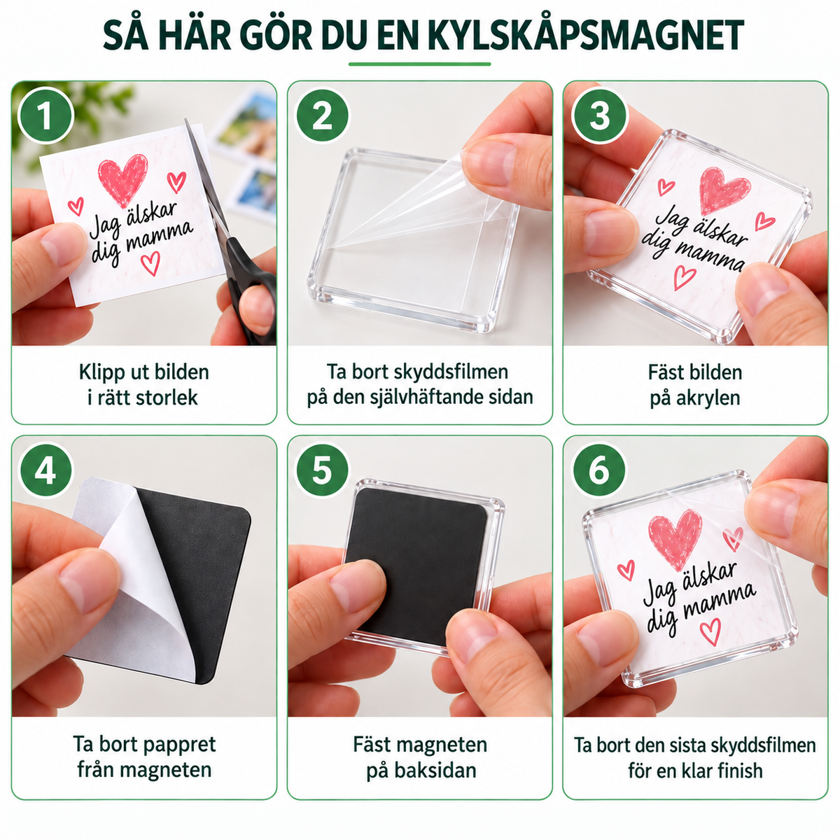 MEMIVA – Skapa dina egna fotomagneter