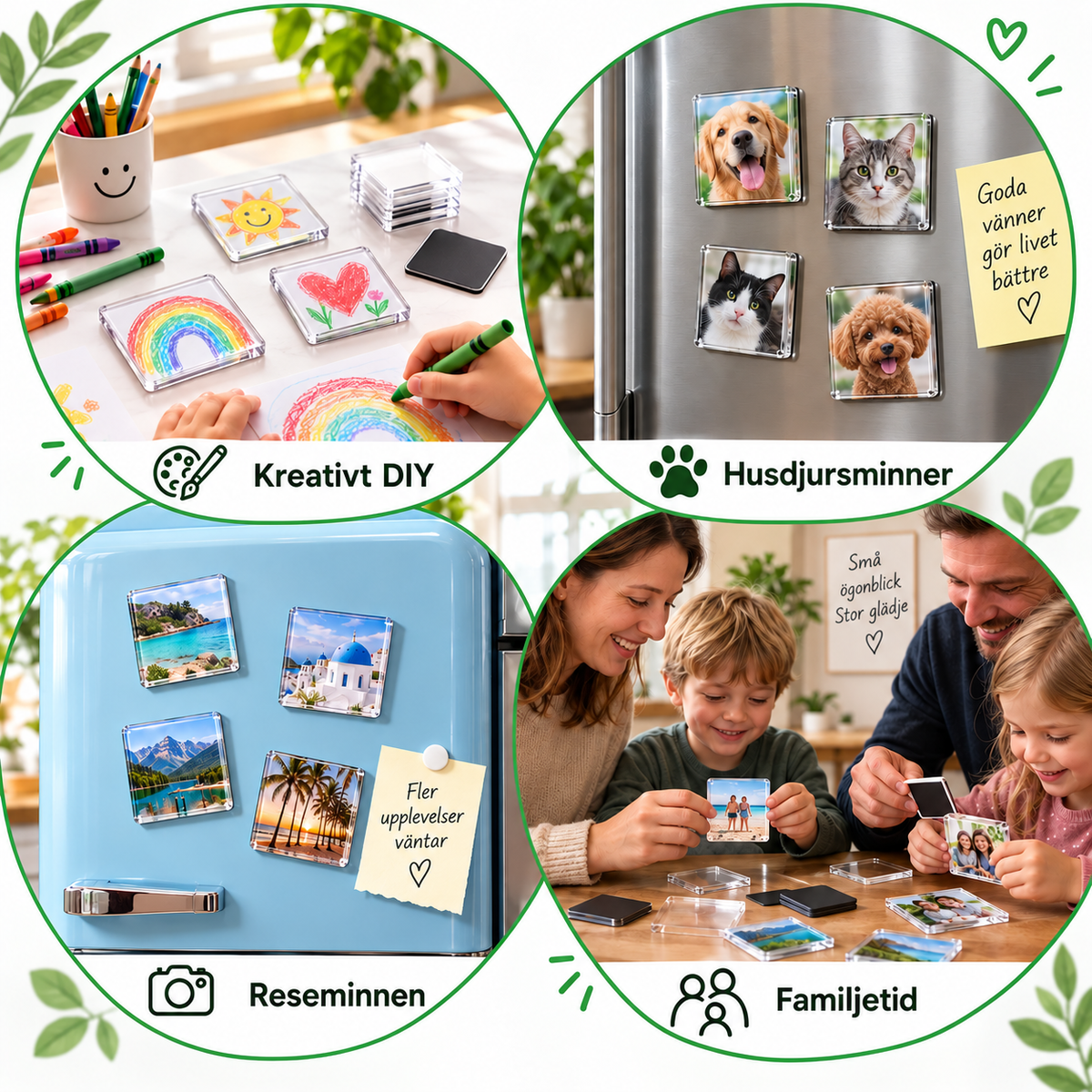MEMIVA – Skapa dina egna fotomagneter