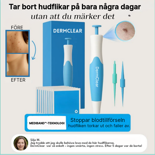 DermClear Set – Inga fler hudflikar